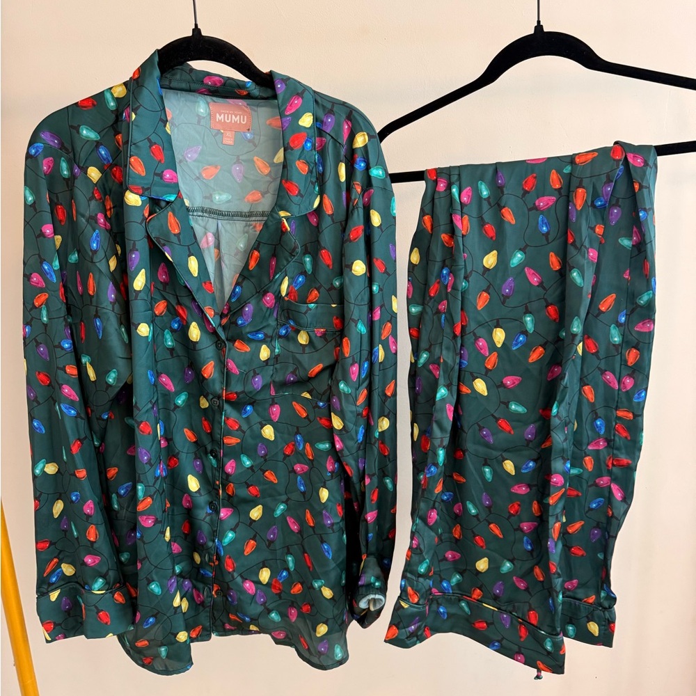 Show Me Your MuMu Festive Lights Pajama Set